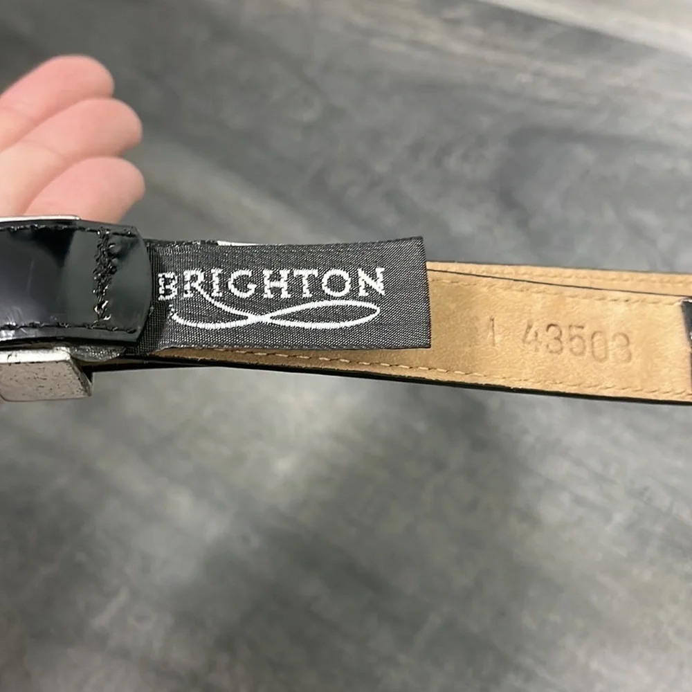 Brighton shiny black